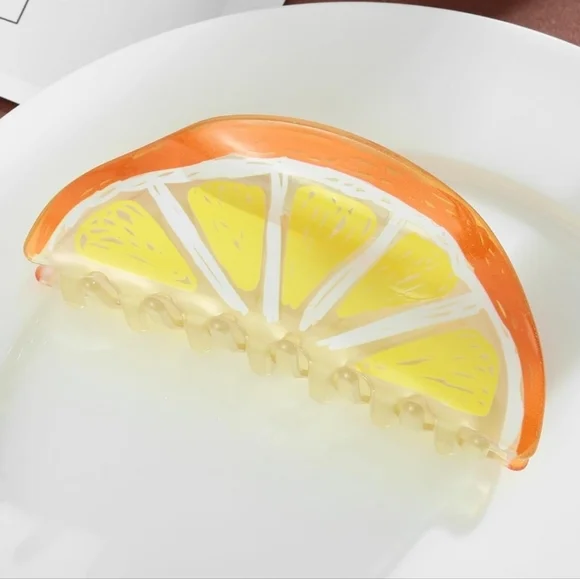 Claw Clip Citrus Hair Clip NWT - Picture 8 of 9